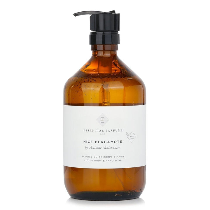 Essential Parfums Nice Bergamote by Antoine Maisondieu Liquid Body and Hand Soap 500ml/16.9oz Image 1