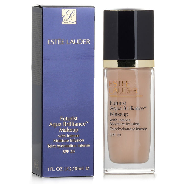 Estee Lauder Futurist Aqua Brilliance Makeup SPF20 - 1C1 Cool Bone 30ml/1oz Image 2