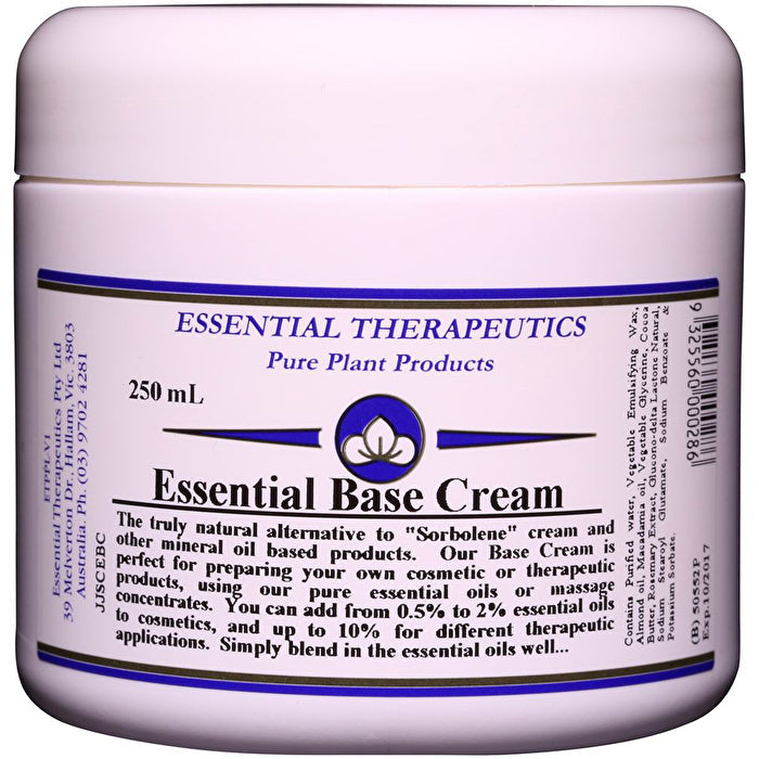 Essential Therapeutics Essential Base Cream 250ml Image 1