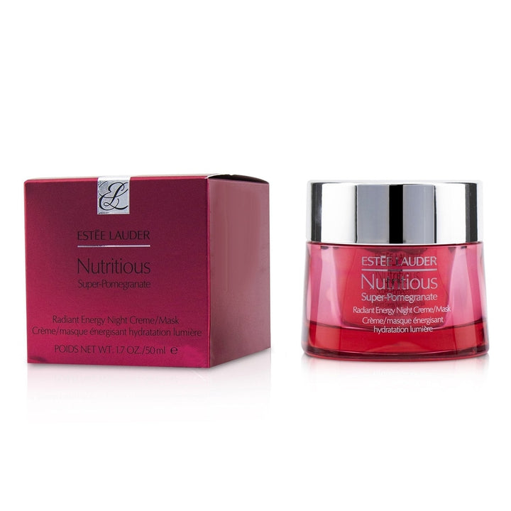 Estee Lauder Nutritious Super-Pomegranate Radiant Energy Night Creme/ Mask 50ml/1.7oz Image 1