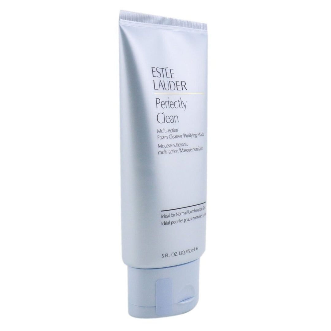 Estee Lauder Perfectly Clean Multi-Action Foam Cleanser/ Purifying Mask 150ml/5oz Image 2