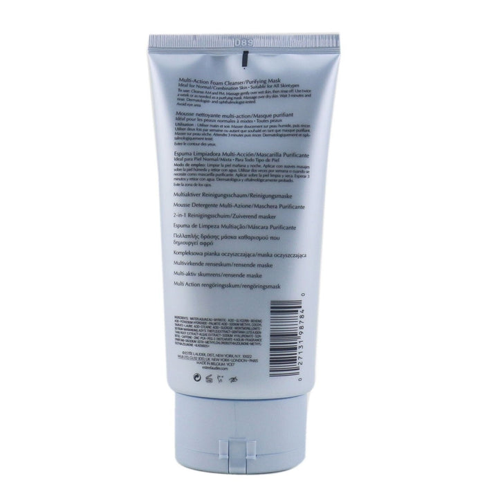 Estee Lauder Perfectly Clean Multi-Action Foam Cleanser/ Purifying Mask 150ml/5oz Image 3