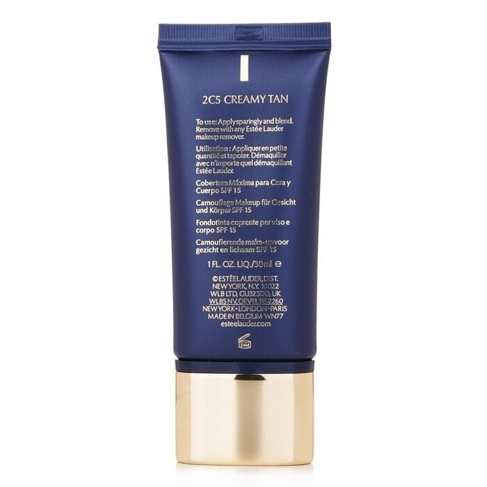 Estee Lauder Double Wear Maximum Cover Camouflage Make Up (Face and Body) SPF15 - 05/2C5 Creamy Tan 30ml/1oz Image 3