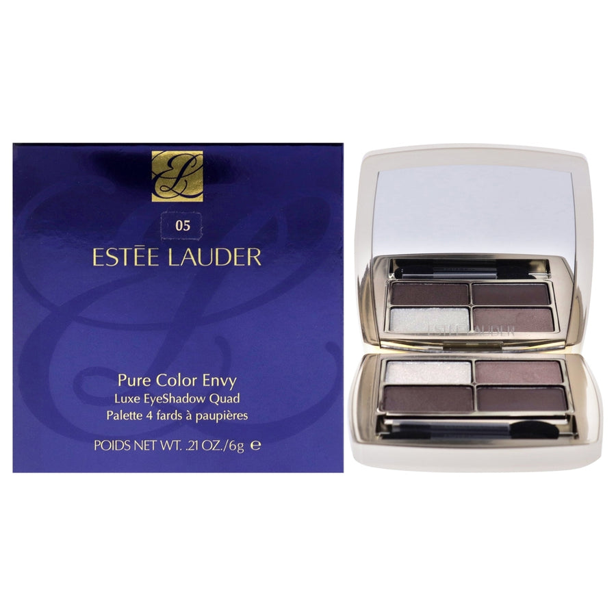 Estee Lauder Pure Color Envy Luxe Eyeshadow Quad - 05 Grey Haze by Estee Lauder for Women - 0.21 oz Eye Shadow Image 1