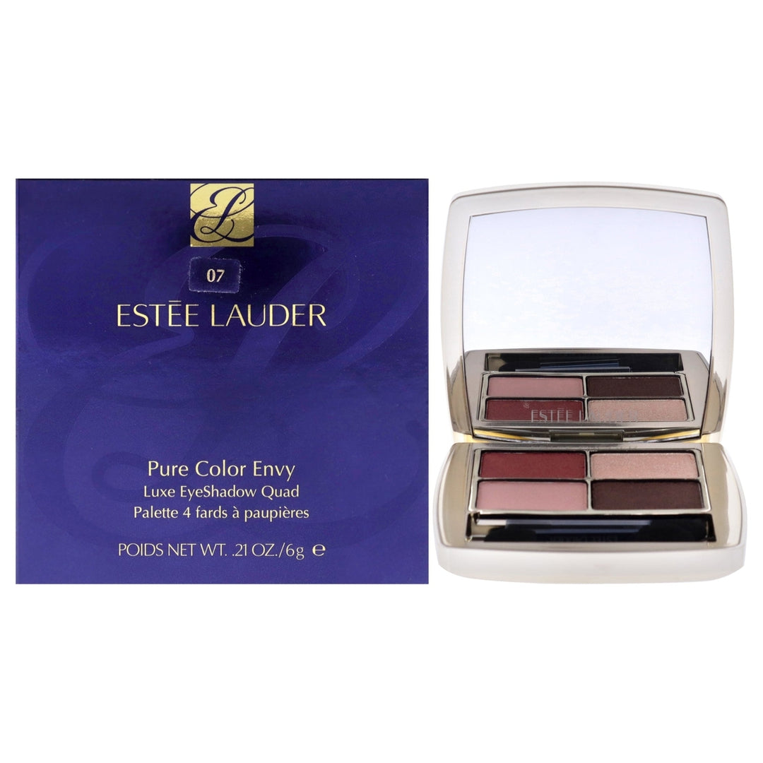 Estee Lauder Pure Color Envy Luxe Eyeshadow Quad - 07 Boho Rose by Estee Lauder for Women - 0.21 oz Eye Shadow Image 1