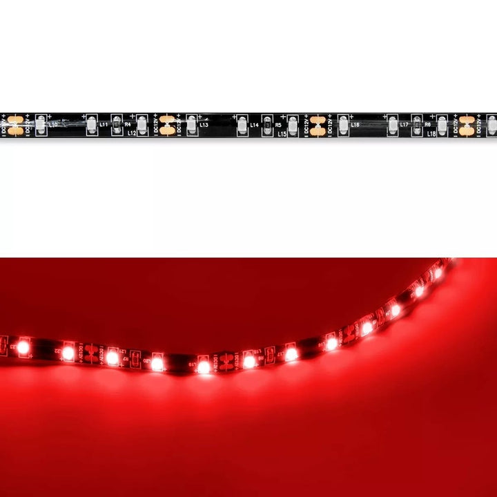 36" Red LED Strip Light Waterproof SMD 2835 for RV Motorhome Decor Dimmable Image 1