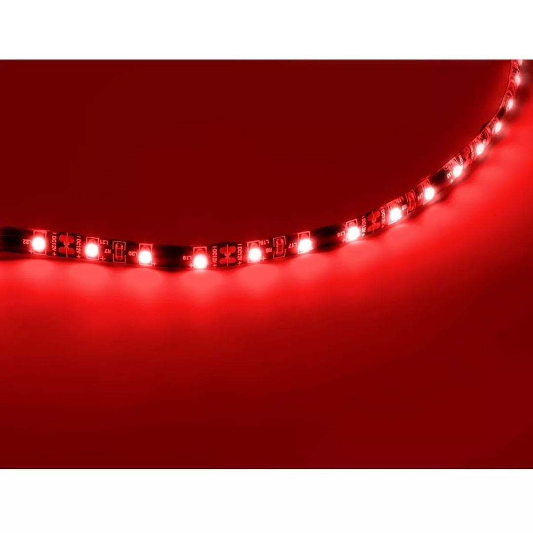 36" Red LED Strip Light Waterproof SMD 2835 for RV Motorhome Decor Dimmable Image 2