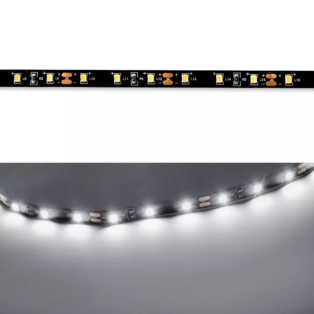 61inch 12V DC RV LED Flexible Strip Lights Cool White Non-Waterproof Camper Lights Image 1