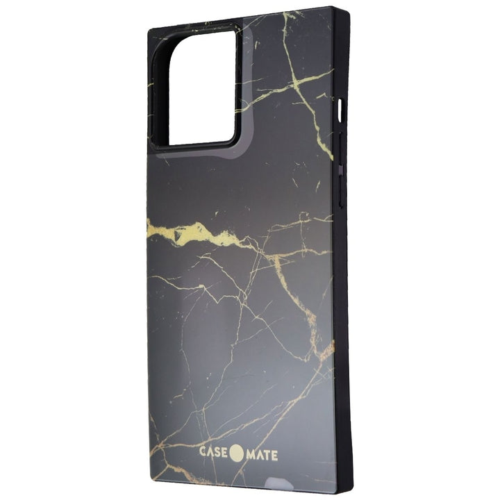 Case-Mate BLOX Series Rectangular Case for iPhone 12 Pro Max - Black Gold Marble Image 1