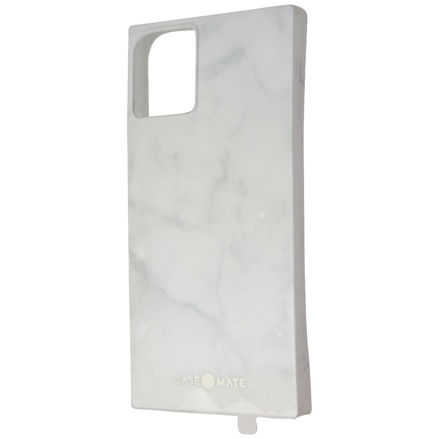 Case-Mate BLOX Rectangular Case for iPhone 11 and iPhone XR - White Marble Image 1