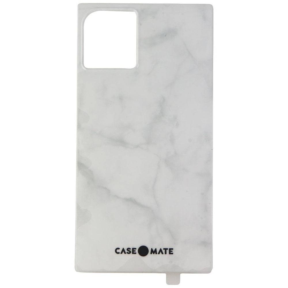 Case-Mate BLOX Rectangular Case for iPhone 11 and iPhone XR - White Marble Image 2