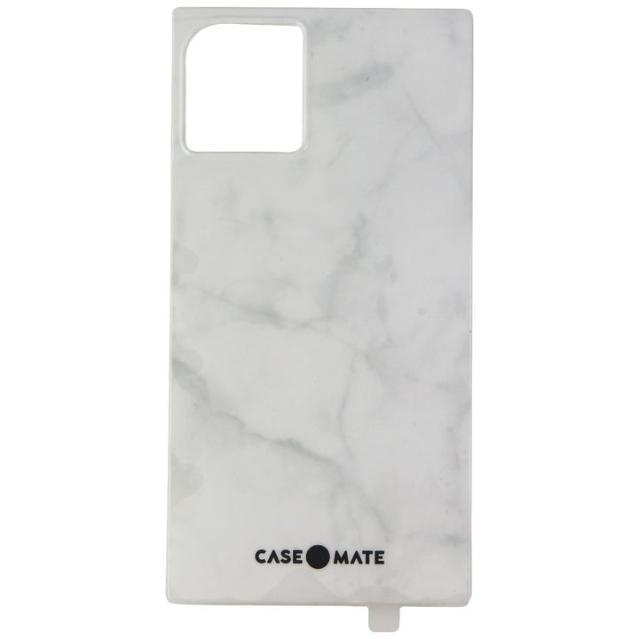 Case-Mate BLOX Rectangular Case for iPhone 11 and iPhone XR - White Marble Image 2