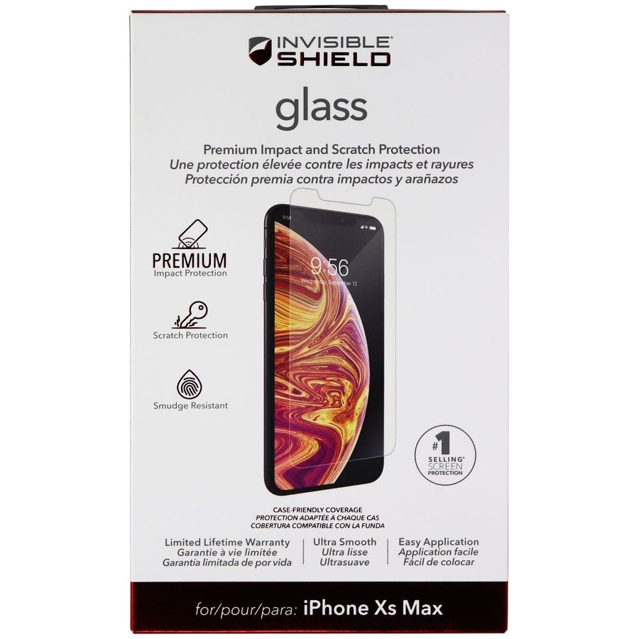 ZAGG Invisible Shield Glass Screen Protector for Apple iPhone XS Max - Clear Image 1