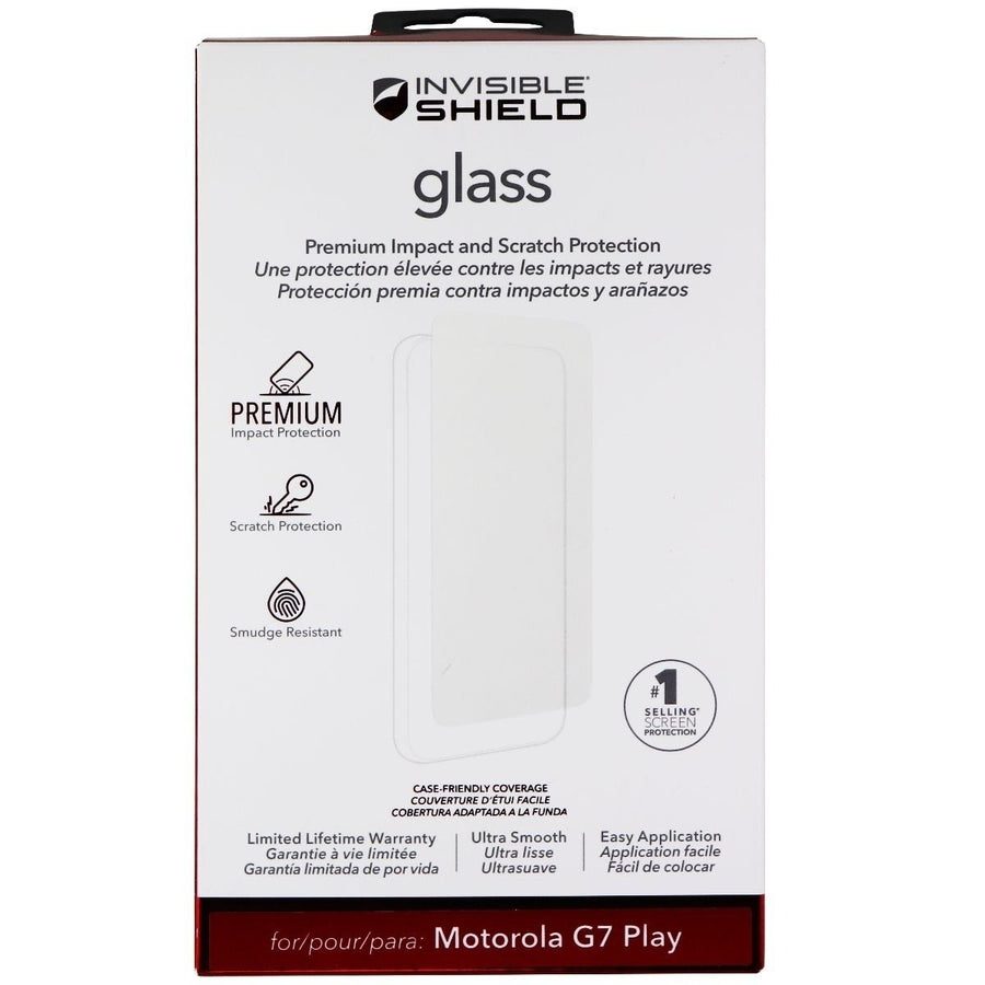 ZAGG Invisible Shield Glass Screen Protector for Motorola G7 Play - Clear Image 1