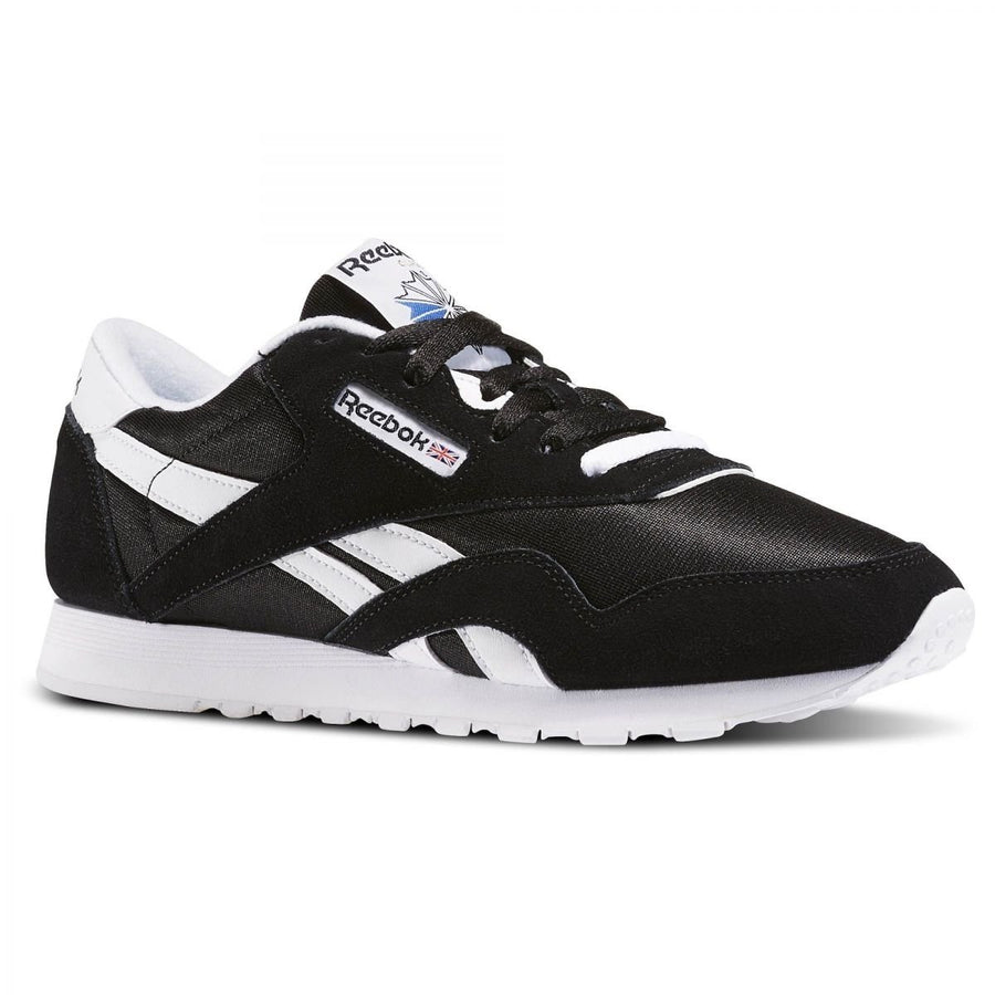 Reebok Classic Nylon Shoes Cblack/ Ftwwht Model 107047 Size Available Image 1