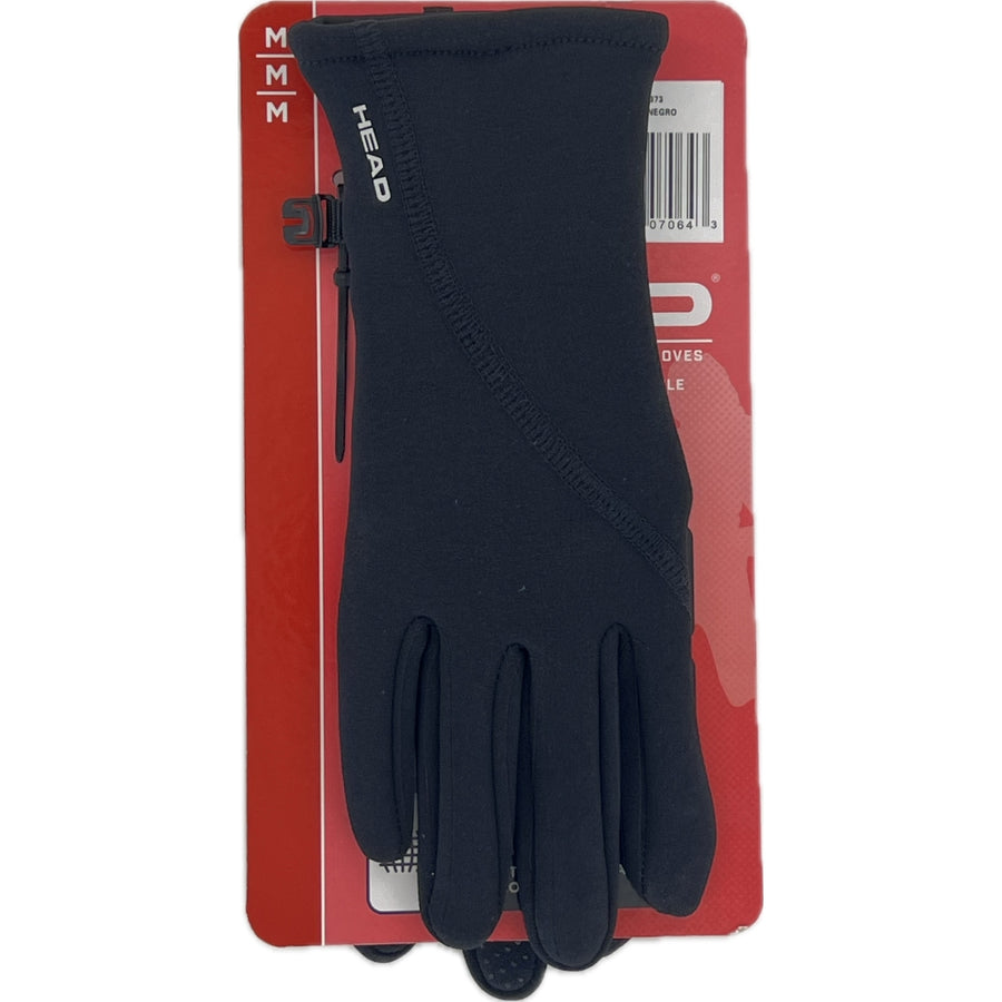 Head Womens Touchscreen Running Gloves 1 Pair Medium (Black) Image 1