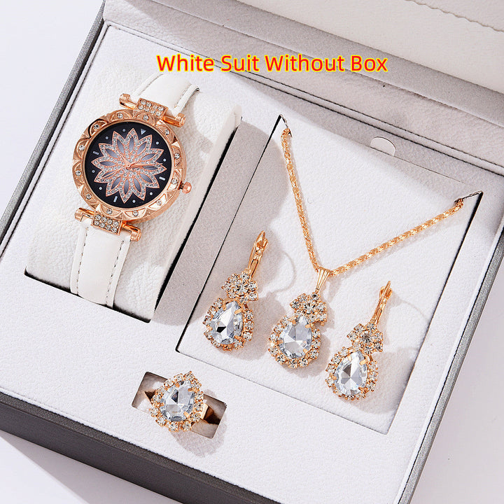 Watch Bracelet Set Womens Quartz Image 10