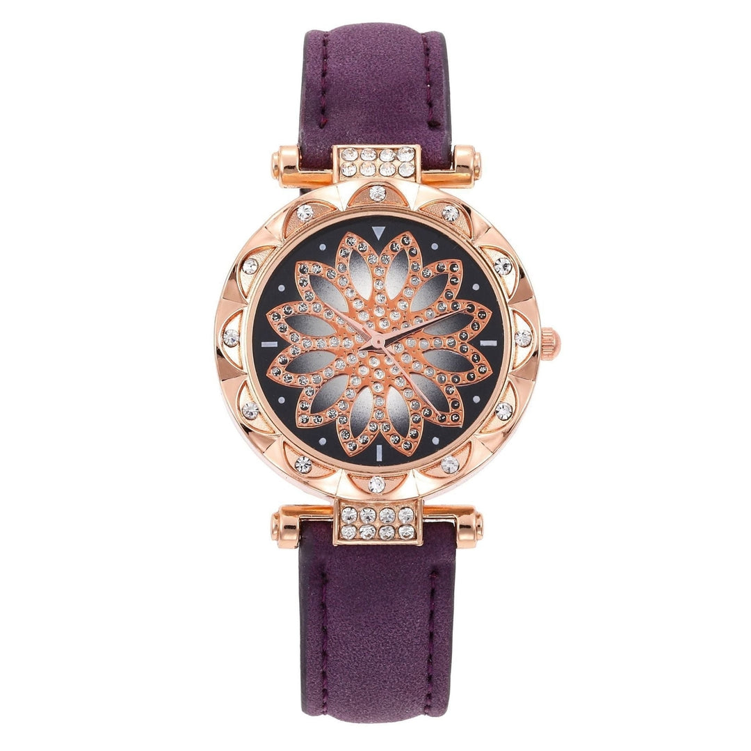 Watch Bracelet Set Womens Quartz Image 12