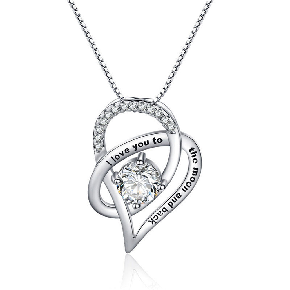 684. Heart Pendant Necklace Image 2