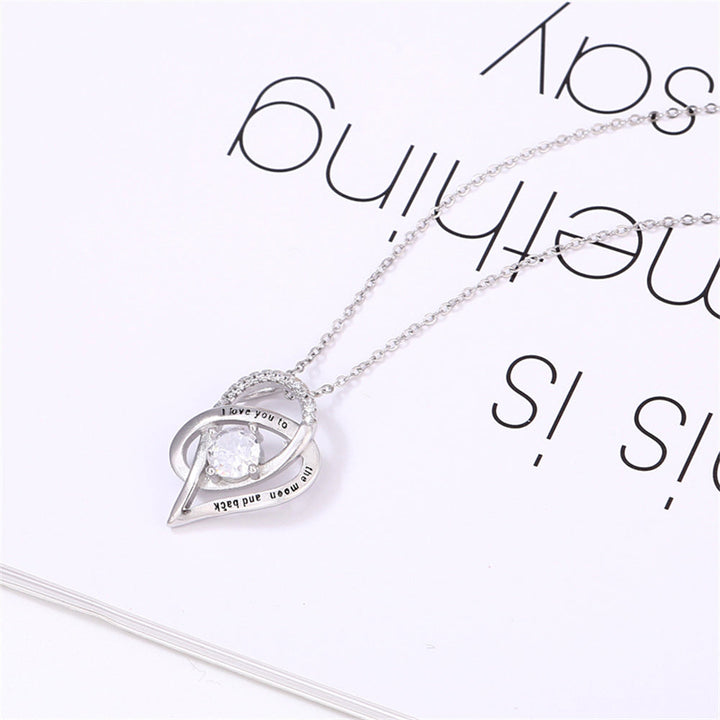 684. Heart Pendant Necklace Image 4