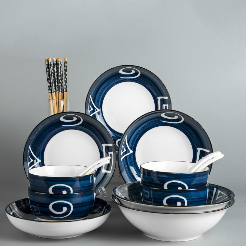 Ceramic Japanese Style Set Household Gift Image 2