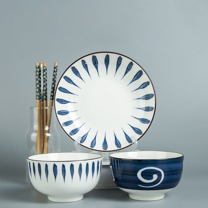 Ceramic Japanese Style Set Household Gift Image 6