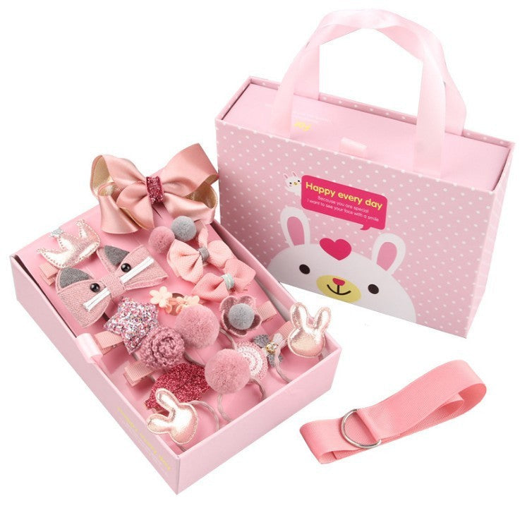 Childrens Clip Hair Accessories Set Gift Box Image 1