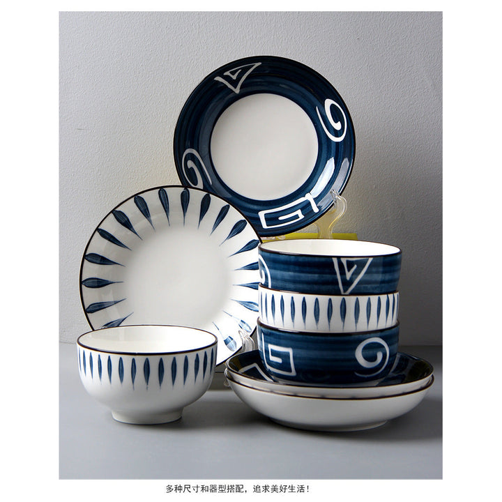 Ceramic Japanese Style Set Household Gift Image 7