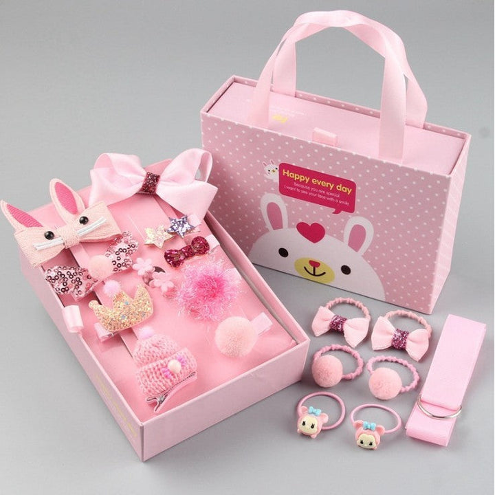 Childrens Clip Hair Accessories Set Gift Box Image 2