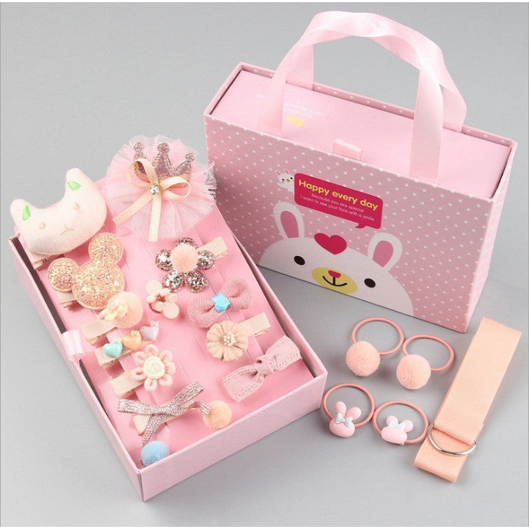 Childrens Clip Hair Accessories Set Gift Box Image 8