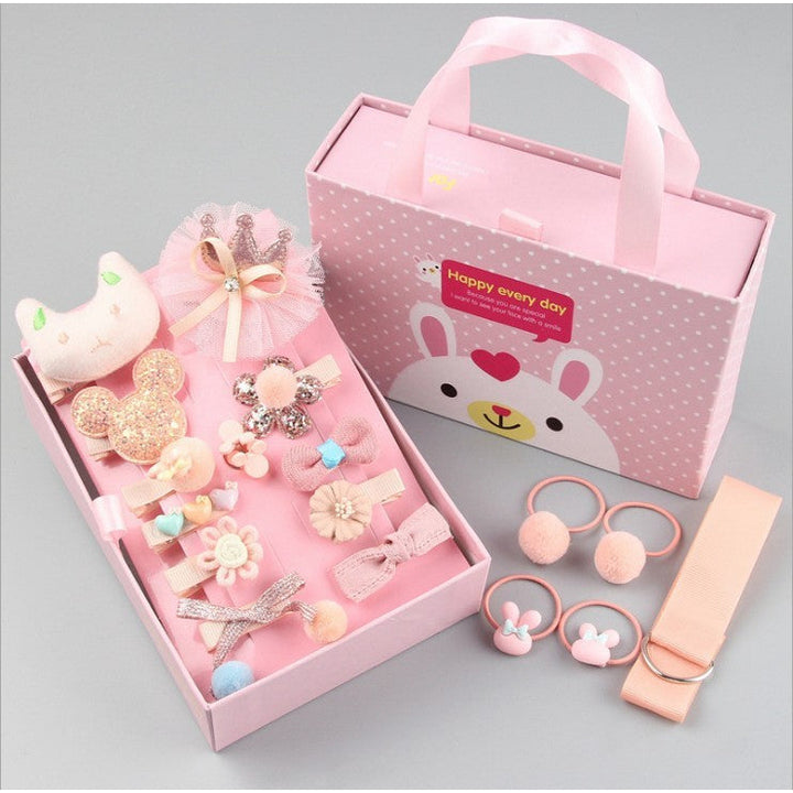 Childrens Clip Hair Accessories Set Gift Box Image 8