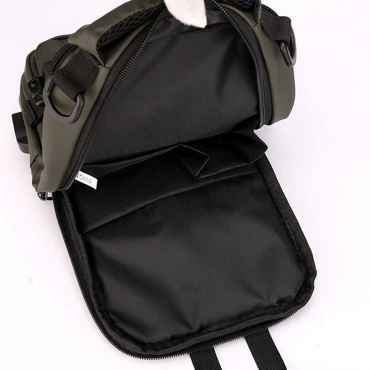 Crossbody Bags Men Multifunctional Backpack Shoulder Chest Bags Image 2