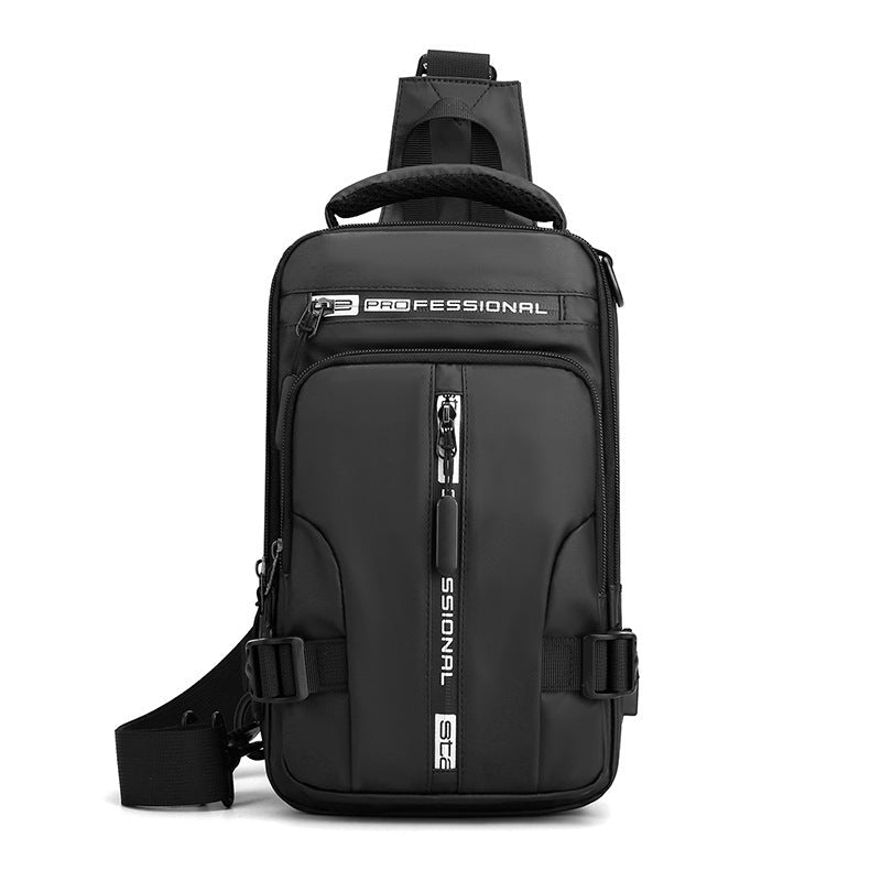 Crossbody Bags Men Multifunctional Backpack Shoulder Chest Bags Image 4