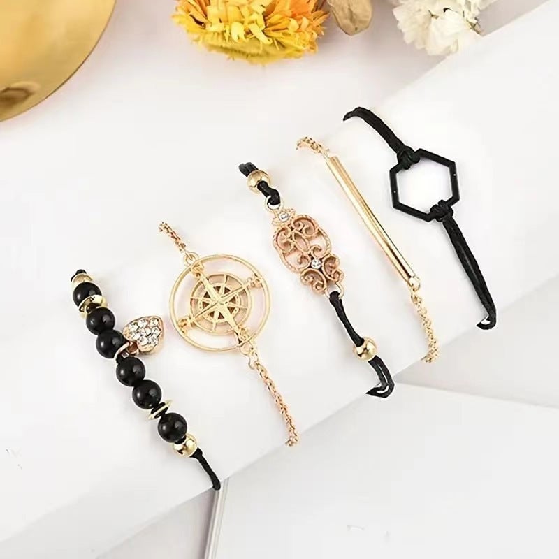 Simple Womens Quartz Watch Set Image 4