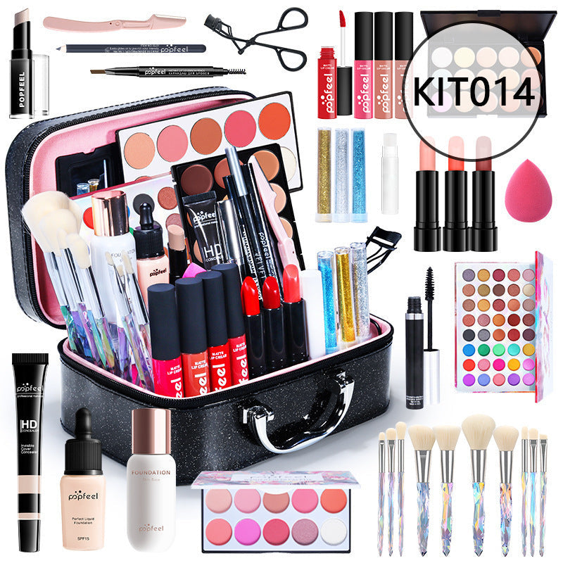 Beginner Cosmetics Makeup Set Complete Set Novice Student Light Makeup Gift Box Image 1