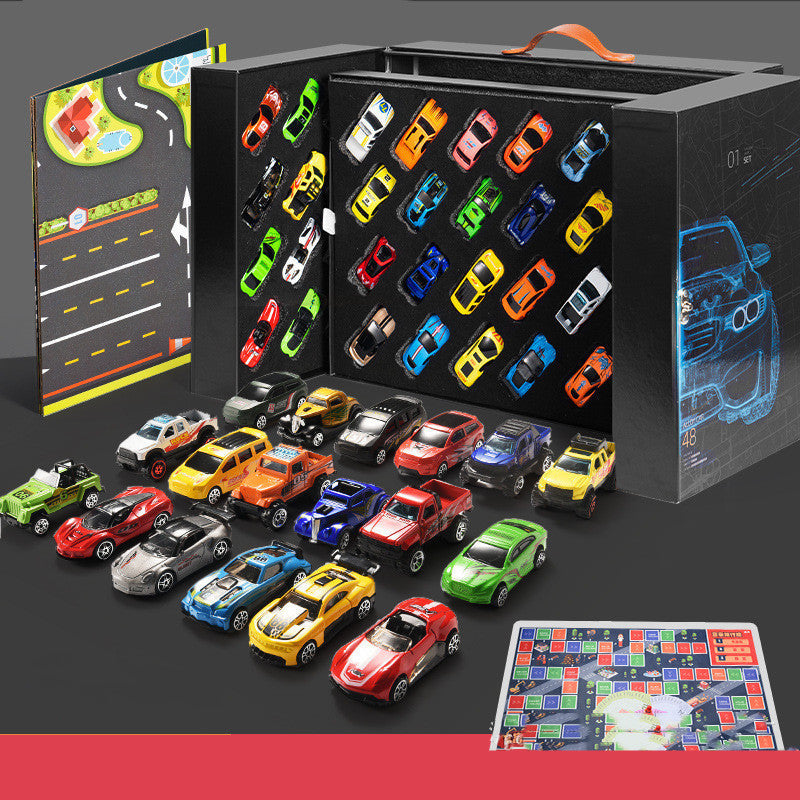 Childrens Alloy Car High-grade Gift Box Set Image 3