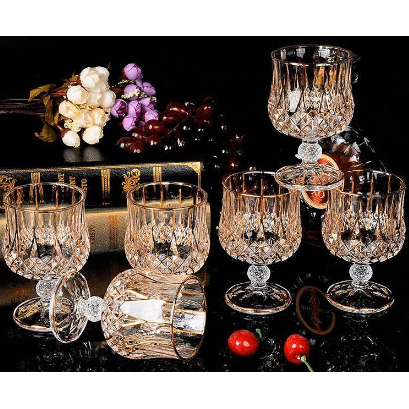 Flavinz Crystal Glass Whiskey Red Wine Bottle Gift Set Image 4