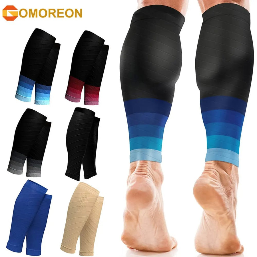 Calf Compression Sleeves Running Leg Compression Sleeve 20-30mmHg Compression Socks for Shin Splint for Men Women Image 1