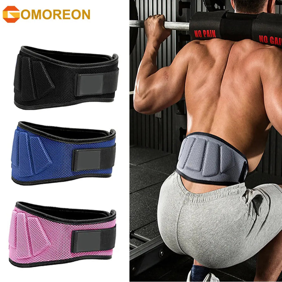 1Pcs Sports Weight Lifting Belts for Men Women - Weight Lifting Core and Lower Back Support Workout Waist Belt for Image 1