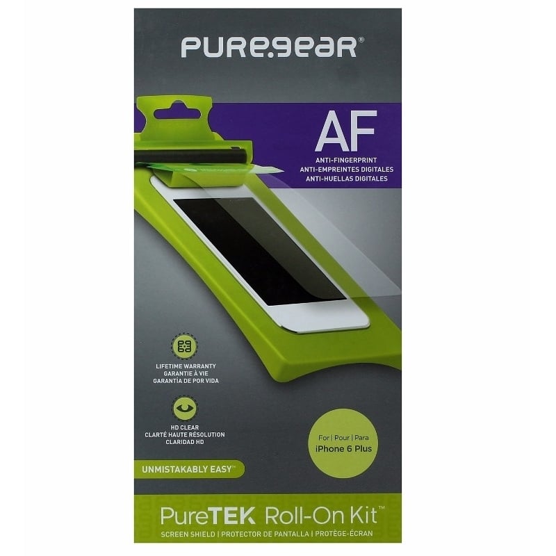 PureGear PureTek Roll-On Screen Kit for iPhone 6s Plus 6 Plus - Anti-fingerprint Image 1