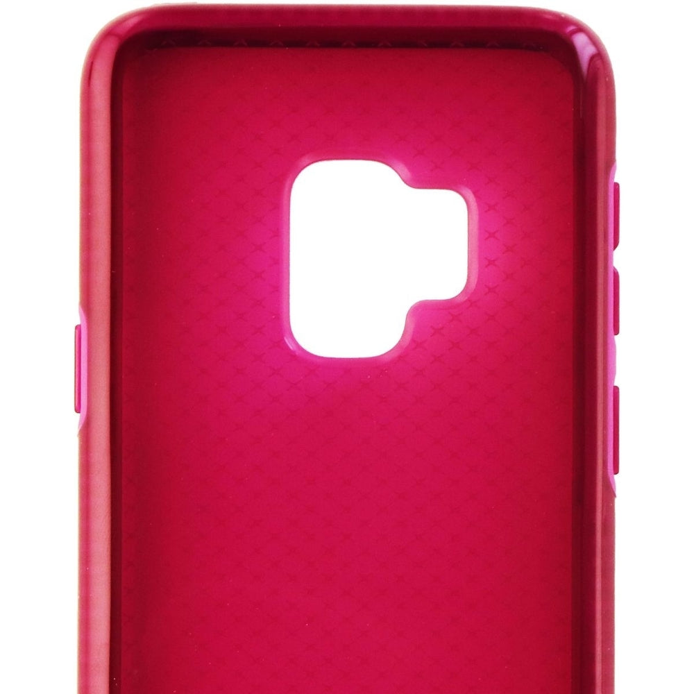 Tech21 Evo Check Series Soft Gel Case for Samsung Galaxy S9 - Pink Fuchsia Image 2