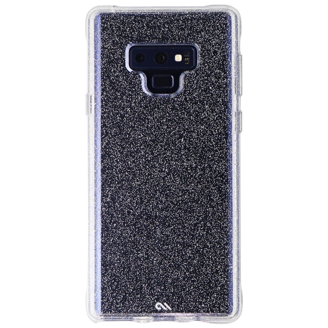 Case-Mate Sheer Crystal Case for Samsung Galaxy Note9 - Clear/Silver Glitter Image 2