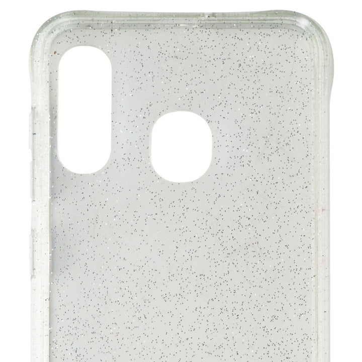 Case-Mate Sheer Crystal Series Phone Case for Samsung Galaxy A20 - Clear/Glitter Image 3