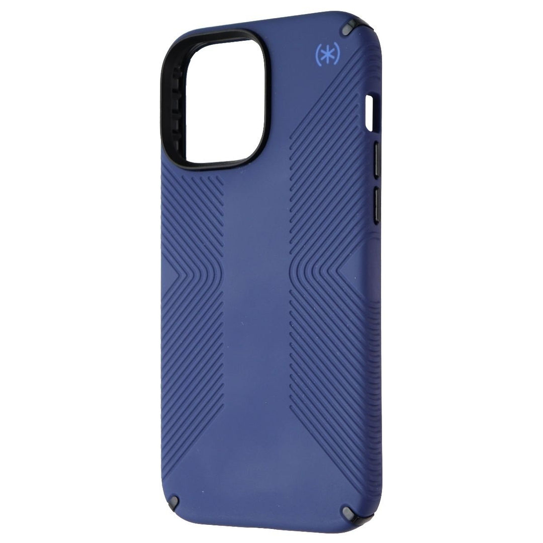 Speck Presidio2 Grip Case for MagSafe for iPhone 13 Pro Max/12 Pro Max - Blue Image 1