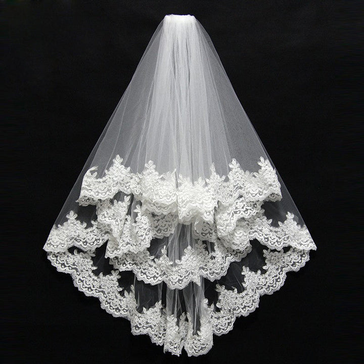 Bridal veil wedding dress accessories Image 1