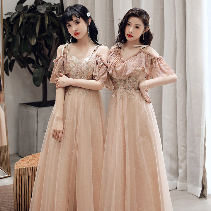 Bridesmaid Dress Temperament Sisterhood Wedding Dresses Image 10