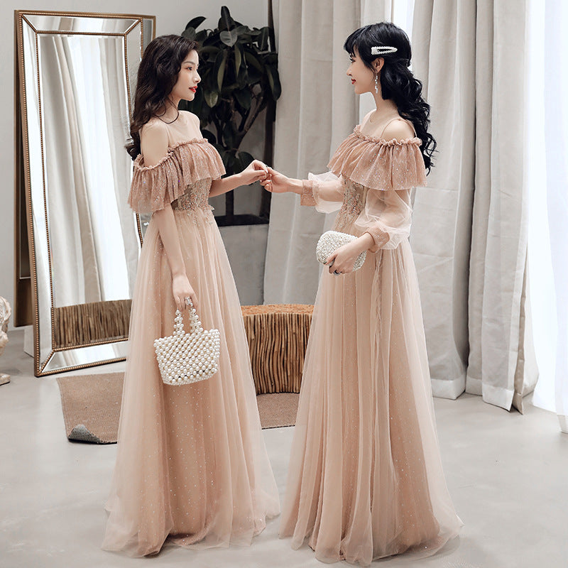 Bridesmaid Dress Temperament Sisterhood Wedding Dresses Image 11