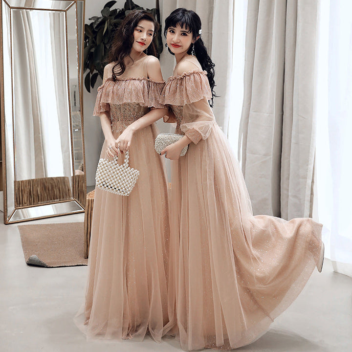 Bridesmaid Dress Temperament Sisterhood Wedding Dresses Image 12