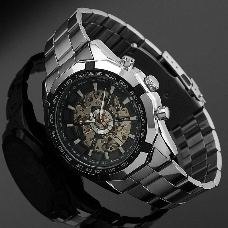 Luminous semi-automatic mechanical watch Image 2