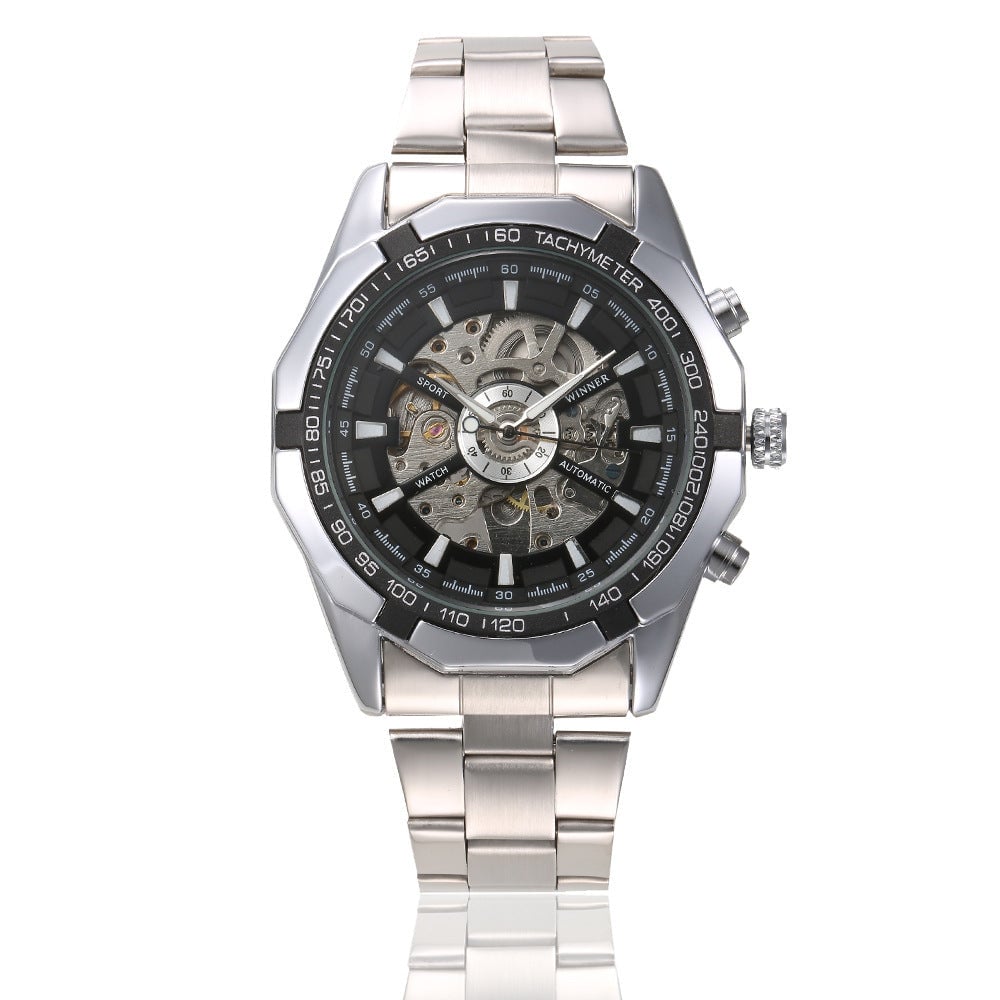 Luminous semi-automatic mechanical watch Image 1